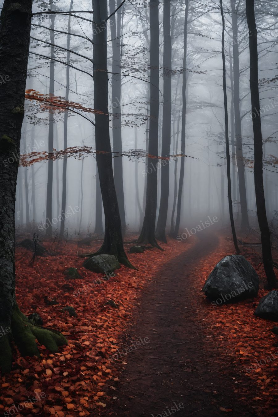Moody Autumn wallpaper preview