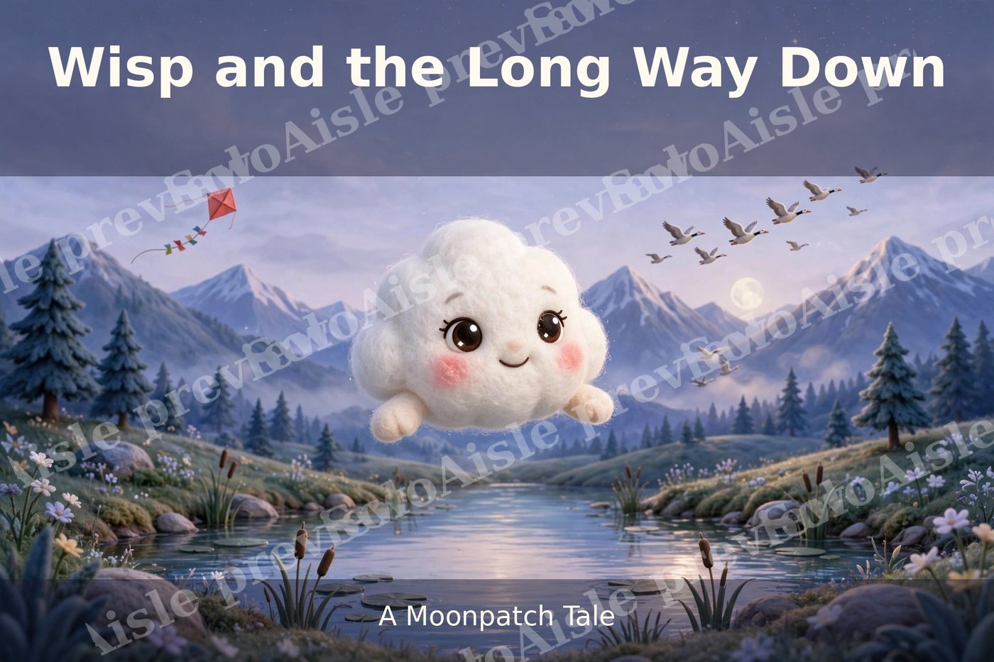 Wisp and the Long Way Down book cover preview